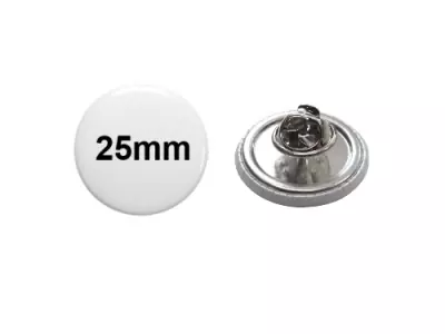 25mm Button mit Pin